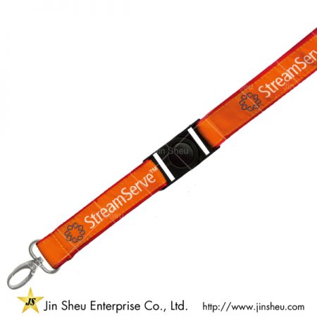 Woven Overlaid Double Layered Lanyards - Woven Overlaid Double Layered Lanyards