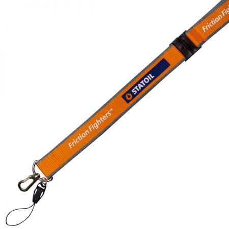 Polyester Lanyard with Dual Background Color