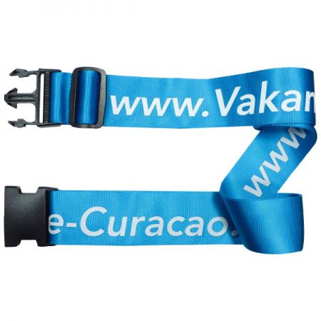 Dây đai hành lý nylon với in silk màn hình - Dây đai hành lý nylon với in silk màn hình