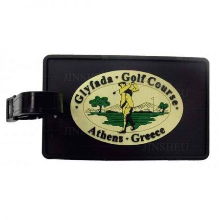 Etiquetas de PVC para bolsas de golf