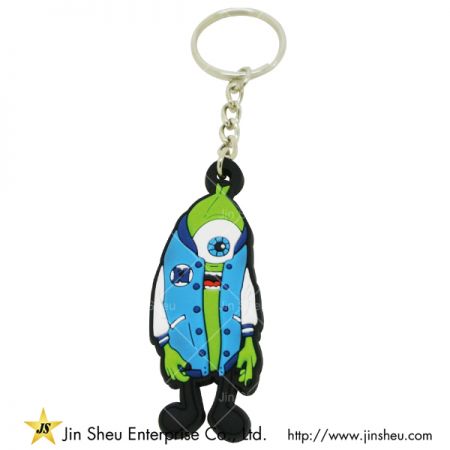 3D Relief Soft PVC Key Chains