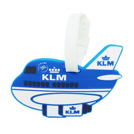 Etykiety na bagaż z tworzywa PVC w kształcie samolotu - Etykiety na bagaż z tworzywa PVC w kształcie samolotu