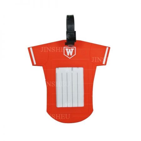 etiquetas de equipaje de PVC suaves hechas a medida en cualquier forma