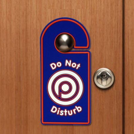 Etiqueta personalizada para fechadura de porta