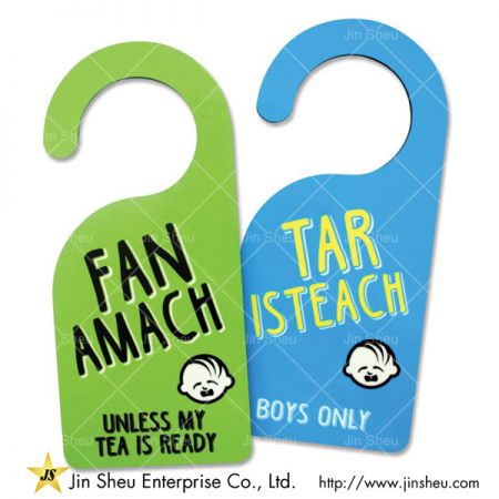 Cartellini personalizzati per maniglie delle porte - Cartellini personalizzati per maniglie delle porte