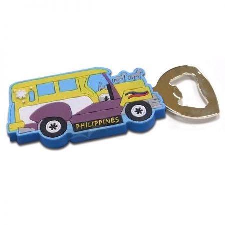 Mở nắp chai PVC mềm tùy chỉnh - mở nắp chai móc chìa khóa tùy chỉnh