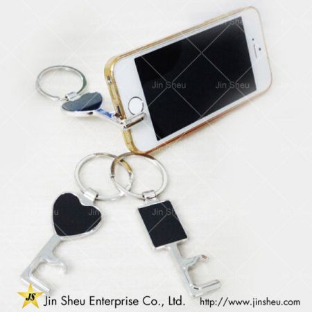 mobile phone stand bottle opener