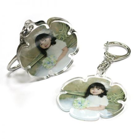 アクリルレターキーチェーン