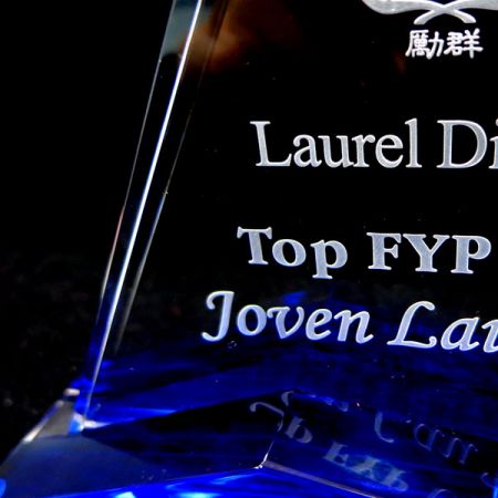 premi di trofeo di cristallo