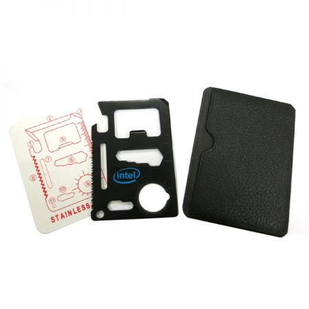 Taktisches Überlebens-Multitool in Kreditkartengröße