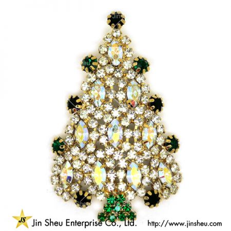 christmas tree pins brooches - Customized Brooches