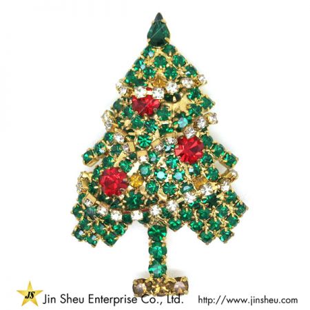 Tree Brooch for sale - X'mas Brooches