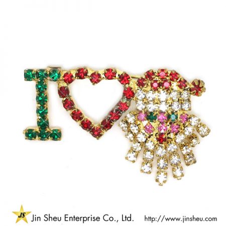 나는 산타 클로스 브로치 핀을 사랑해요 - 나는 산타 클로스 브로치 핀을 사랑해요