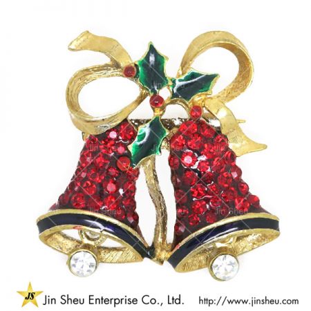 크리스마스 종소리 브로치 - 크리스마스 종소리 핀