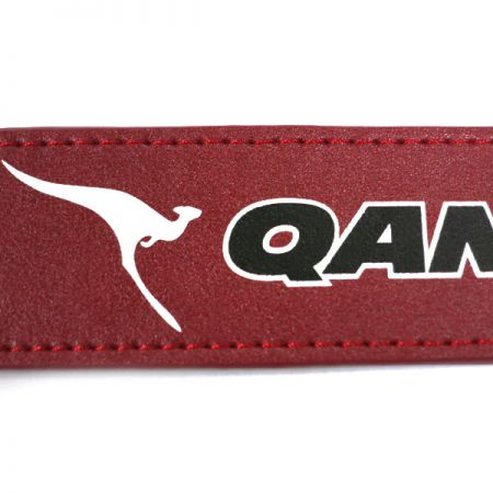 custom printed leather tag