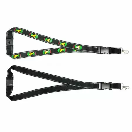 반사 스티치 랜야드 - 맞춤 로고 반사 랜야드