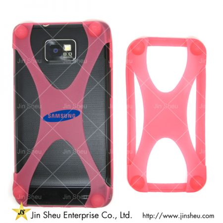 universal silicone phone cover with custom logo