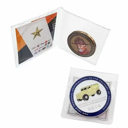 Bao bì đồng xu cho đồng xu thách thức