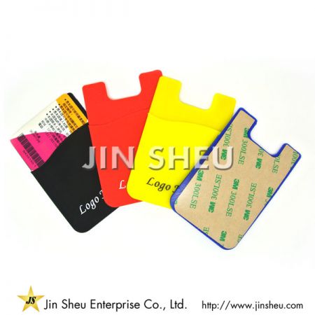 porte-cartes en silicone promotionnel