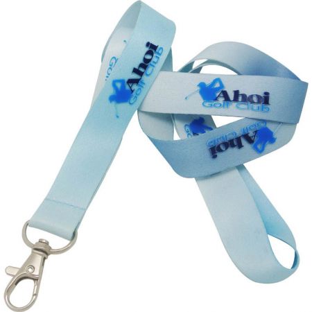 3D-printede personlige nøglesnore flad polyester tilpasset