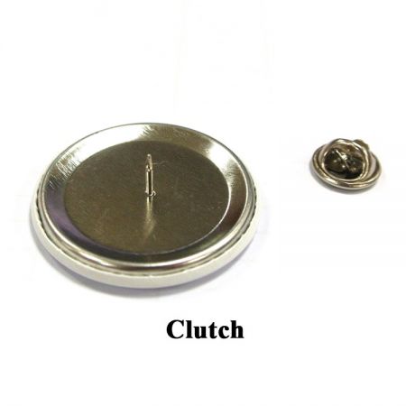 Button Badges with Clutch - Button Badges with Clutch