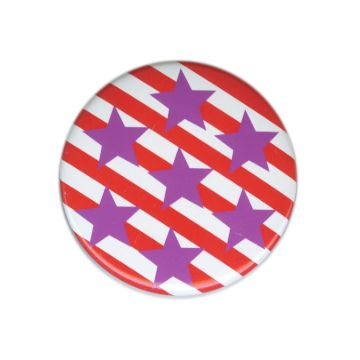 personalized tin button badge