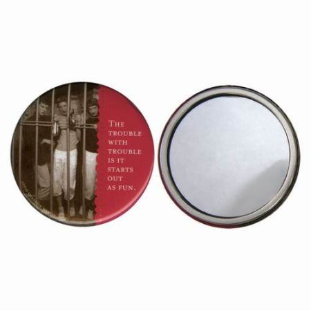 カスタムミラーティンバッジ - カスタムミラーティンバッジ