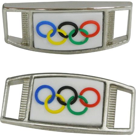 เครื่องประดับสำหรับเชือกรองเท้าทำจากโลหะ - ป้ายแท็กเชือกรองเท้า Nike