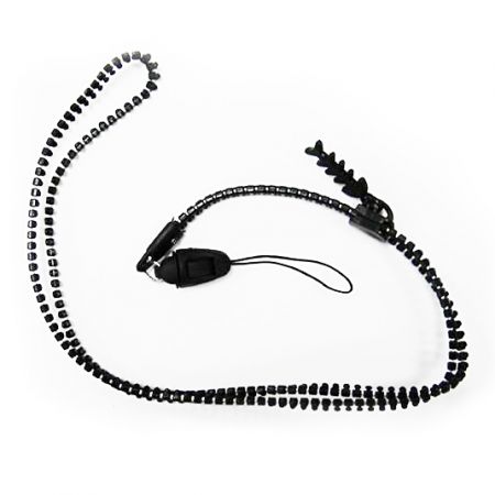 Spersonalizowane smycze z zamkiem błyskawicznym