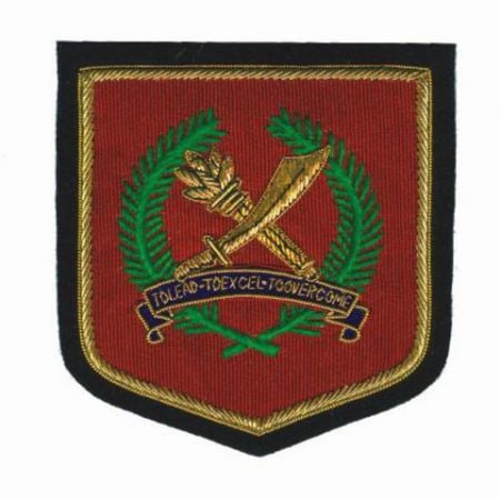 Huy hiệu thêu dây Bullion tùy chỉnh - Bullions cá nhân hóa