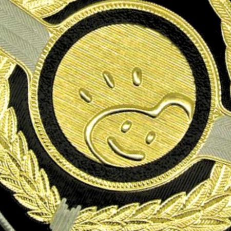 Toppa TPU personalizzata con logo del marchio in rilievo