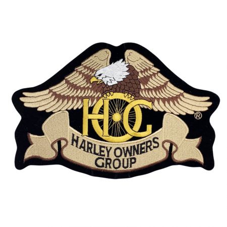 Parches grandes de Harley Davidson - Parches del Grupo de Propietarios de Harley