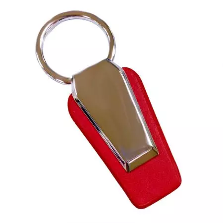 클래식 가죽 열쇠고리