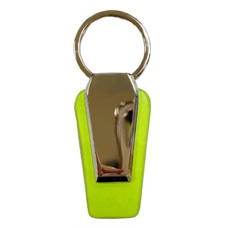 개인화된 가죽 키 링