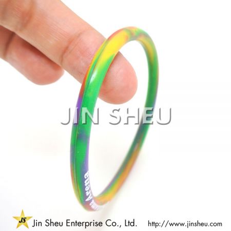 custom made jelly wristband