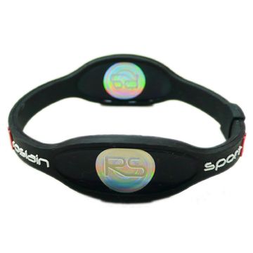 braccialetto in silicone sportivo personalizzato con logo in rilievo