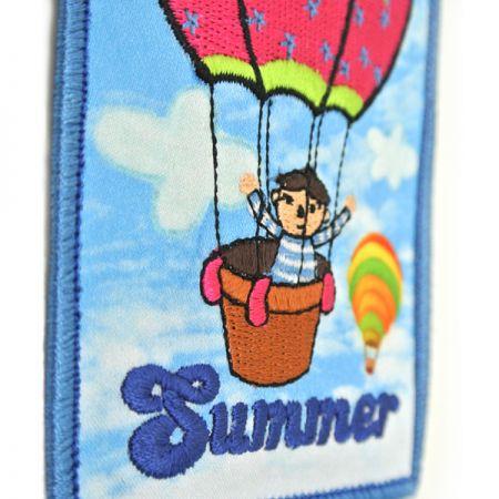 tilpassede sublimeringspatches