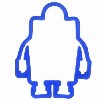 대량 고무 실리 모양 밴드 팔찌