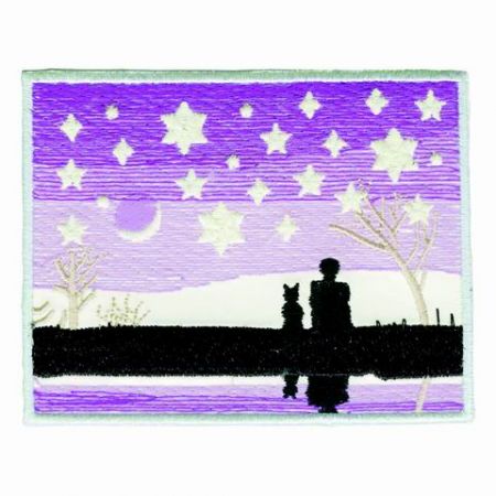 patch bordado personalizado que brilha