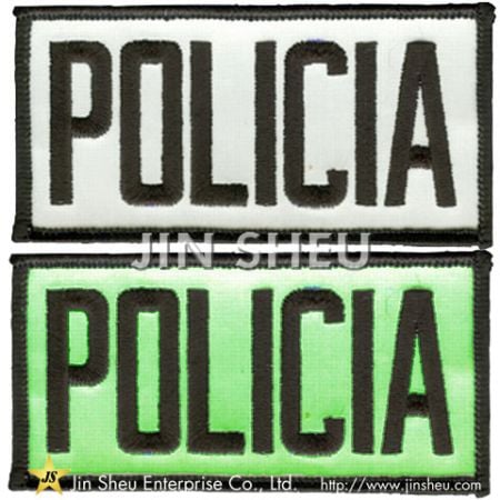 Police Glow In The Dark Patches