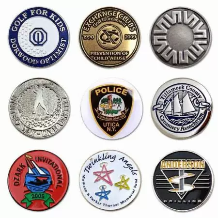 Customized Golf Ball Markers - golf ball markers magnetic