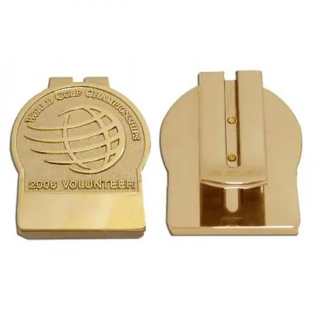 Clipes de Dinheiro Personalizados para Golfe - clip de dinheiro do torneio de mestres