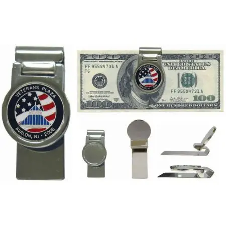 Clip de dinheiro de golfe personalizado - clips de dinheiro de golfe para mestres