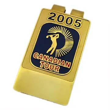 Clipe de dinheiro de metal de golfe - clips de dinheiro de golfe à venda
