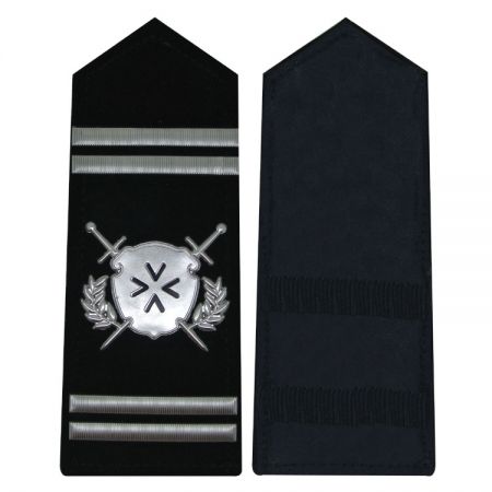 Épaulettes brodées personnalisées en gros pour uniformes sur mesure