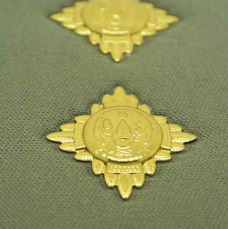Fonte de Uniforme Nacional de Ambulância com Logotipo em Relevo Personalizado