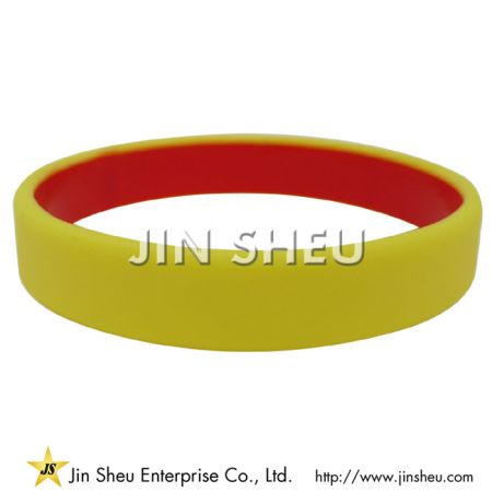 braccialetto in silicone con logo personalizzato