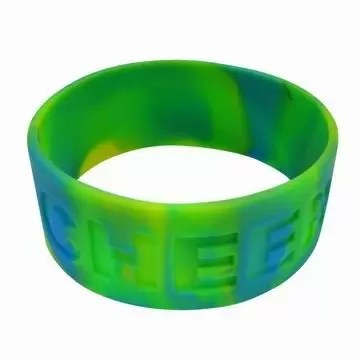 pulseiras de silicone largas de várias seções - pulseiras de silicone largas de várias seções