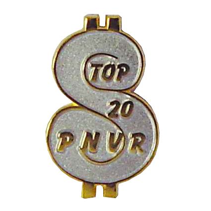 Two Tone Plated Custom Pin - two tone finished lapel pin
