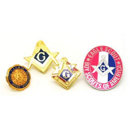 10k gold custom lapel pins